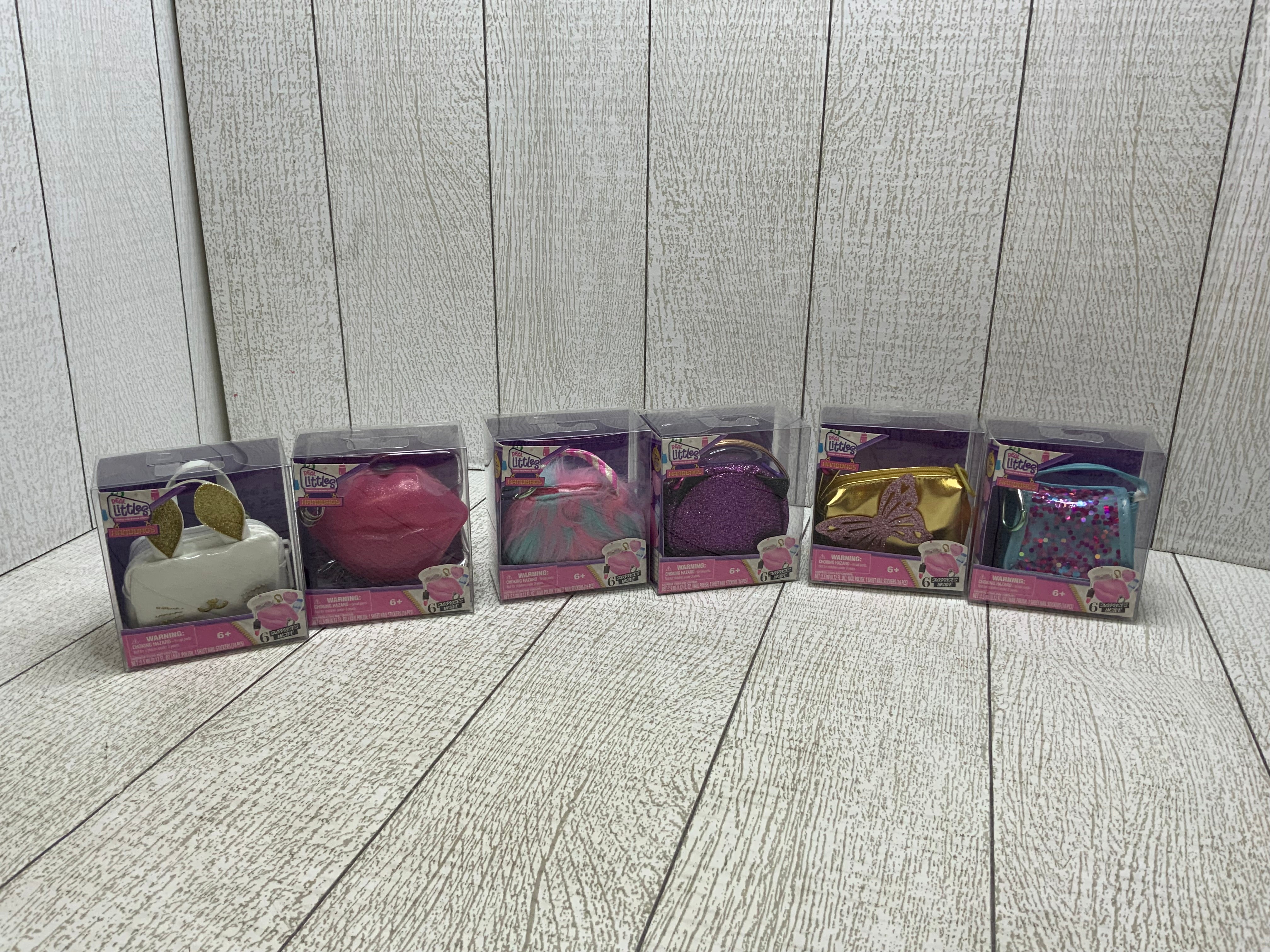 Real Littles Mini Handbags Series 3 - **LOT OF 6** (8047699984622)